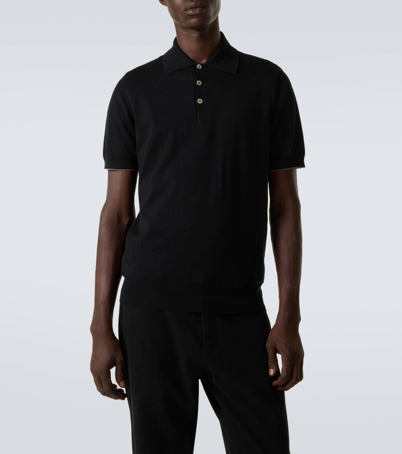 Cotton piqué polo shirt 3