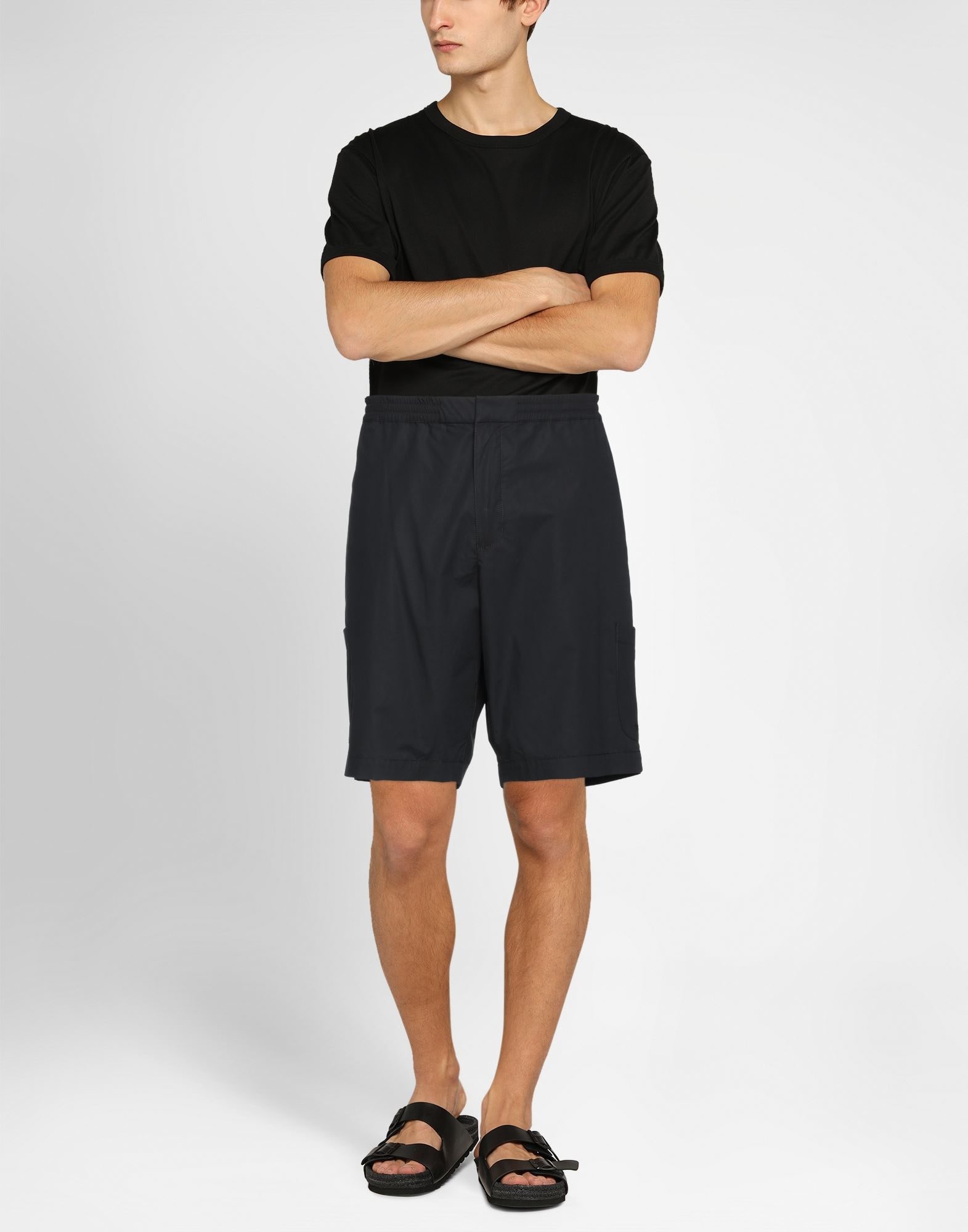 Black Men's Shorts & Bermuda - 2