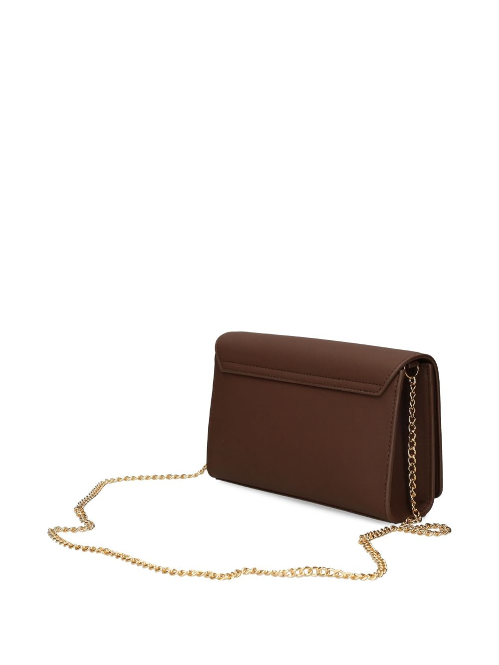 logo-plaque chain cross body bag - 5