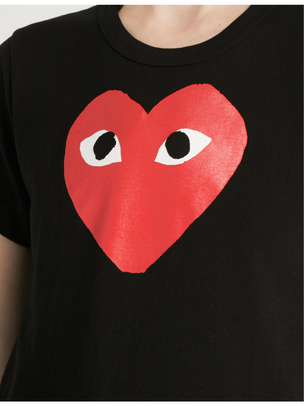 Middle heart-print cotton-jersey T-shirt - 6