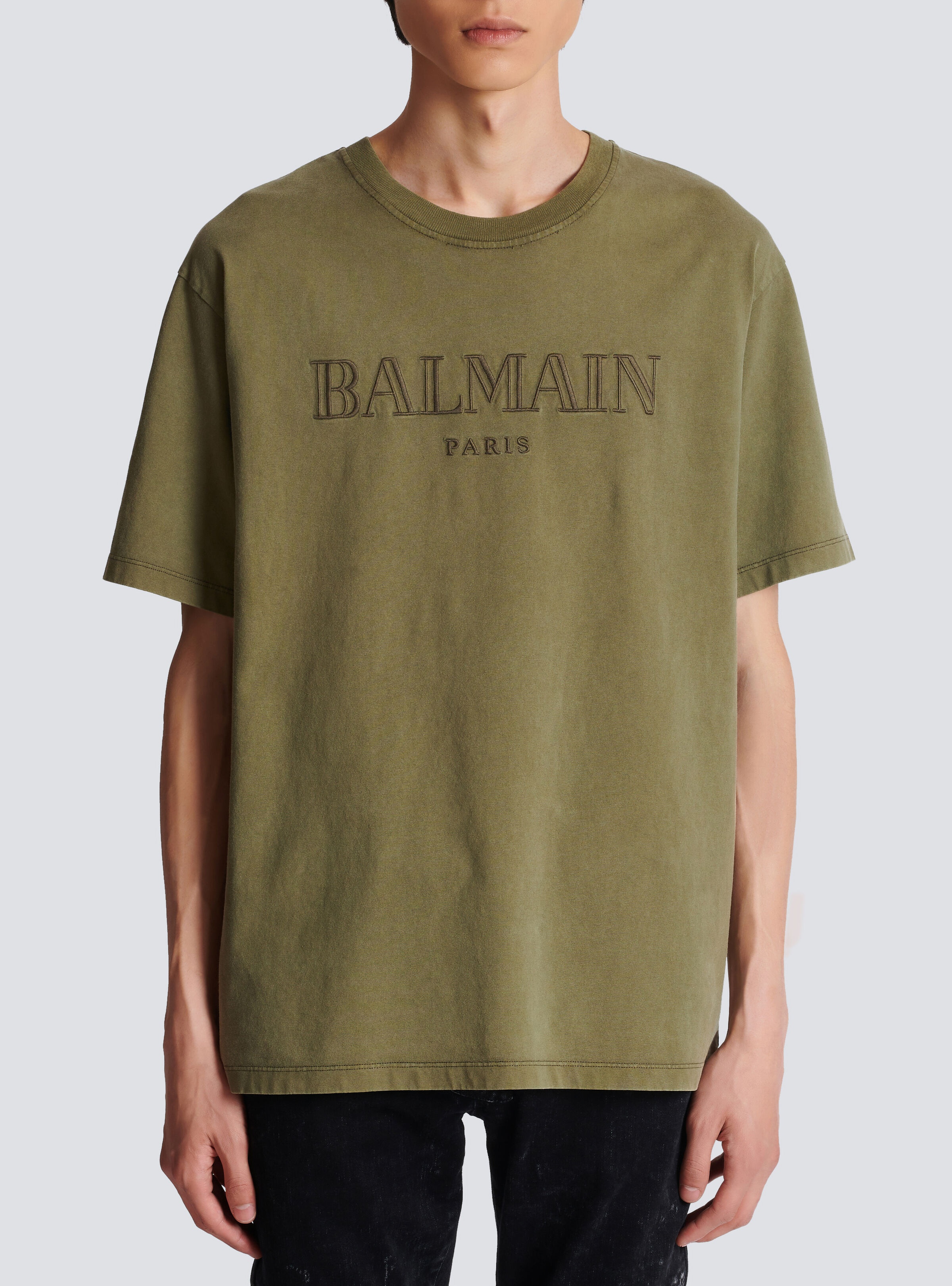 Vintage Balmain embroidered T-shirt - 5