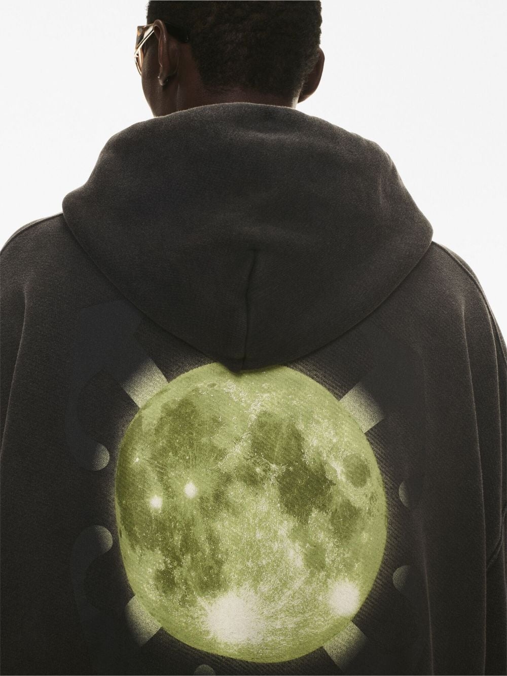 Super Moon cotton hoodie - 5