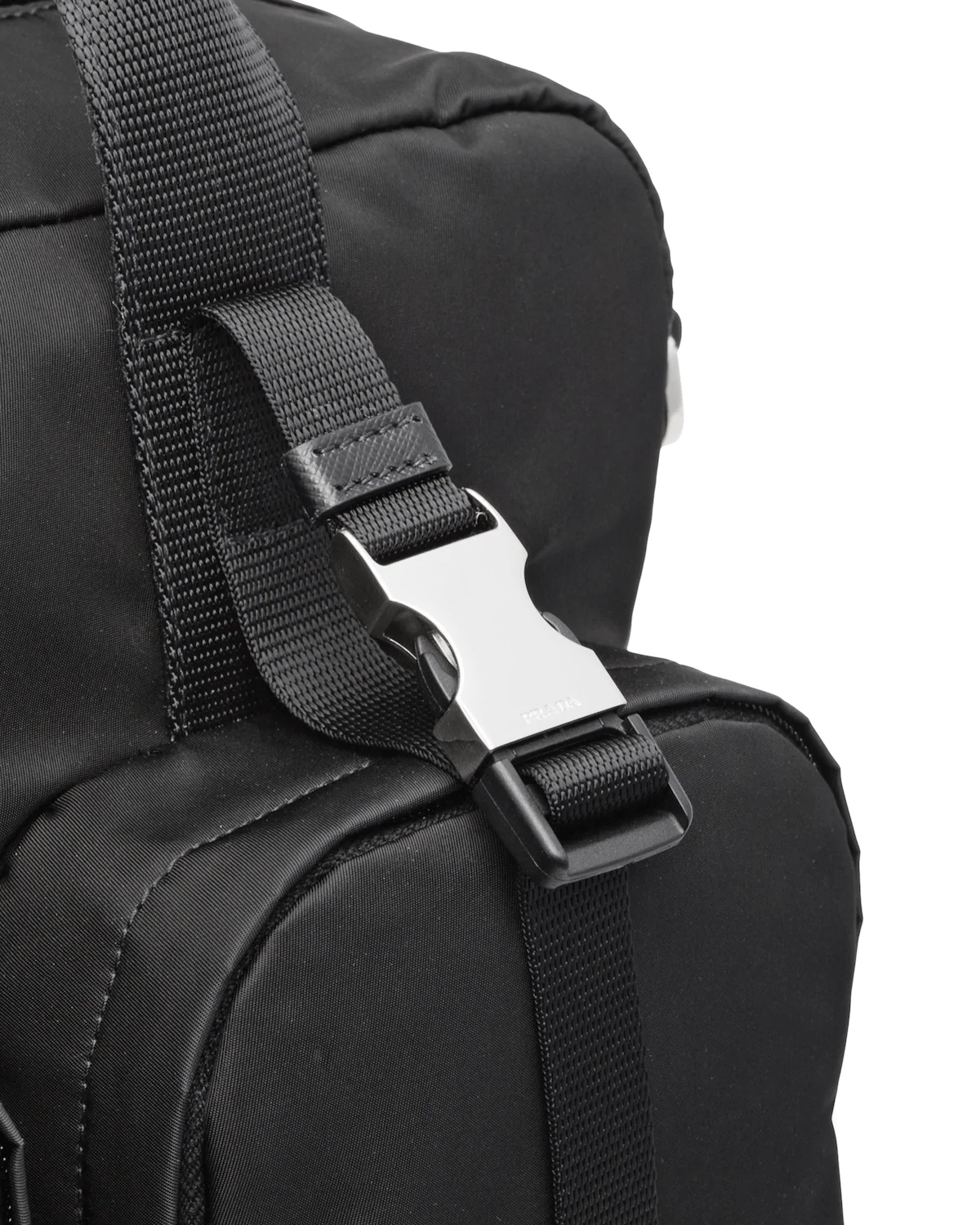Nylon and Saffiano leather Briefcase - 6