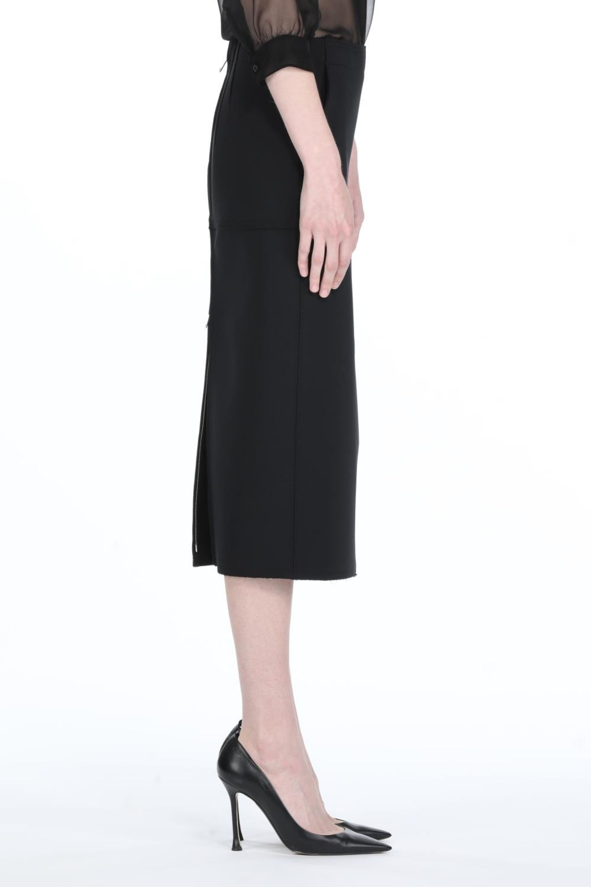 TAILORED PENCIL SKIRT - 3