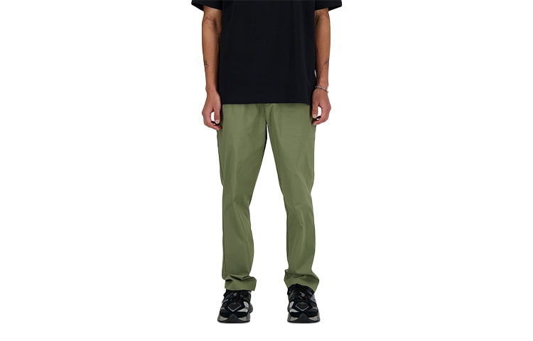 New Balance Icon Twill Tapered Pants 'Dark Olivine' AMP41575-DEK - 2