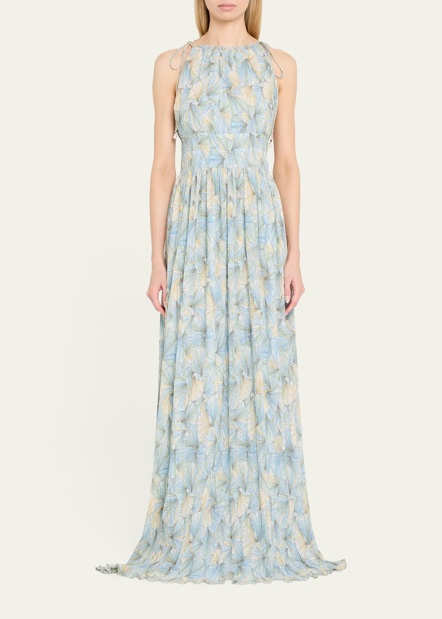 Yardley High-Neck Maxi Dress - 2