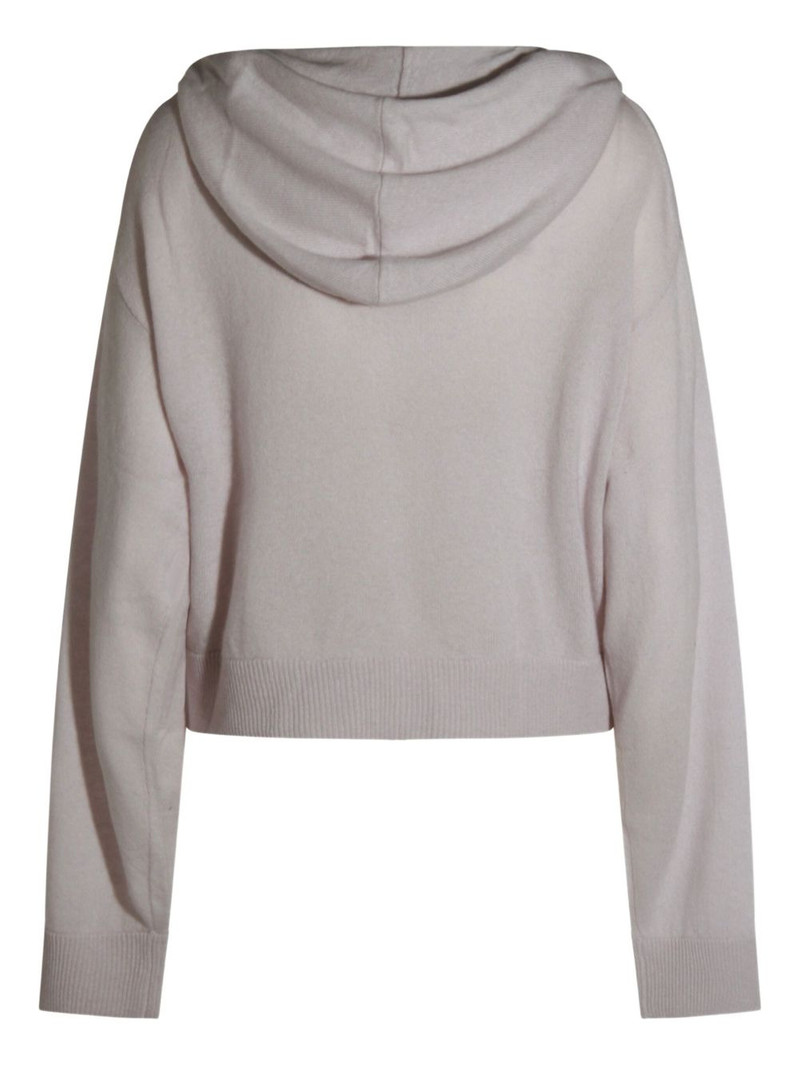 Allude zip-up hoodie outlook