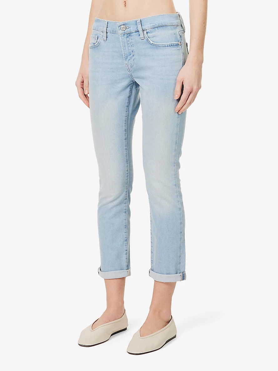 Le Garcon slim-leg mid-rise stretch-denim jeans - 3