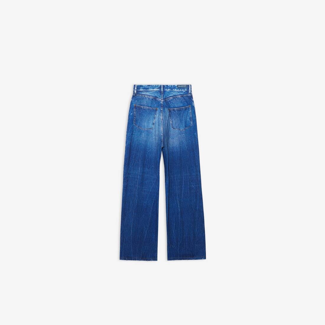 Trompe-l'œil Pants in Blue - 2