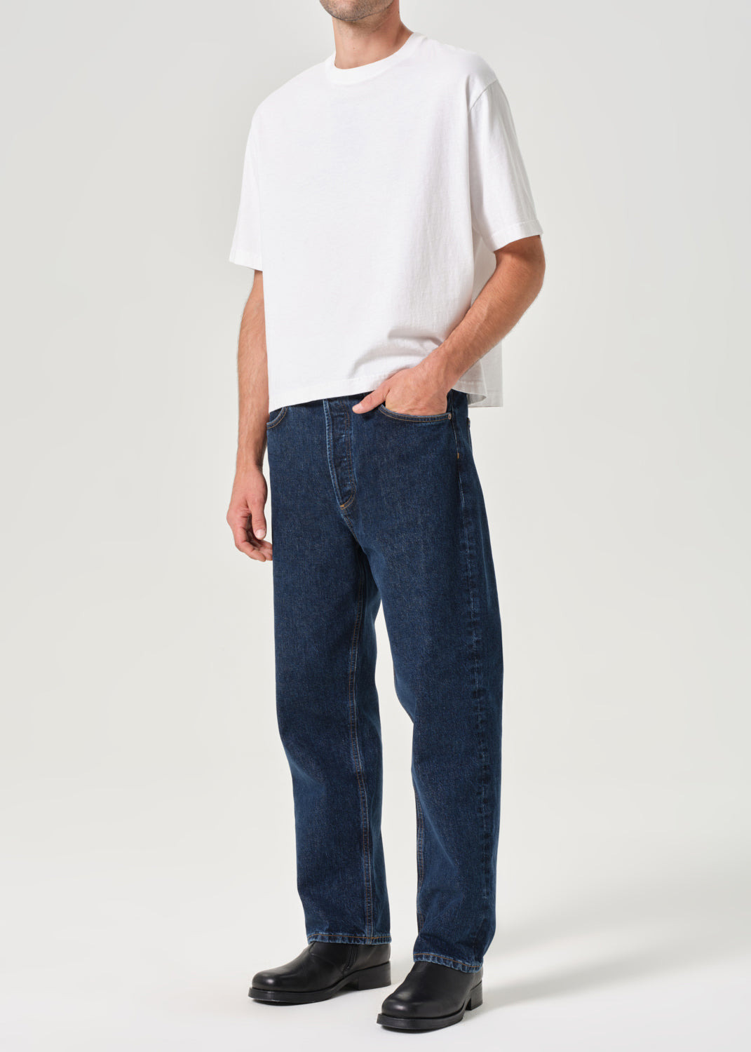 MARR TEE IN WHITE OUT - 4