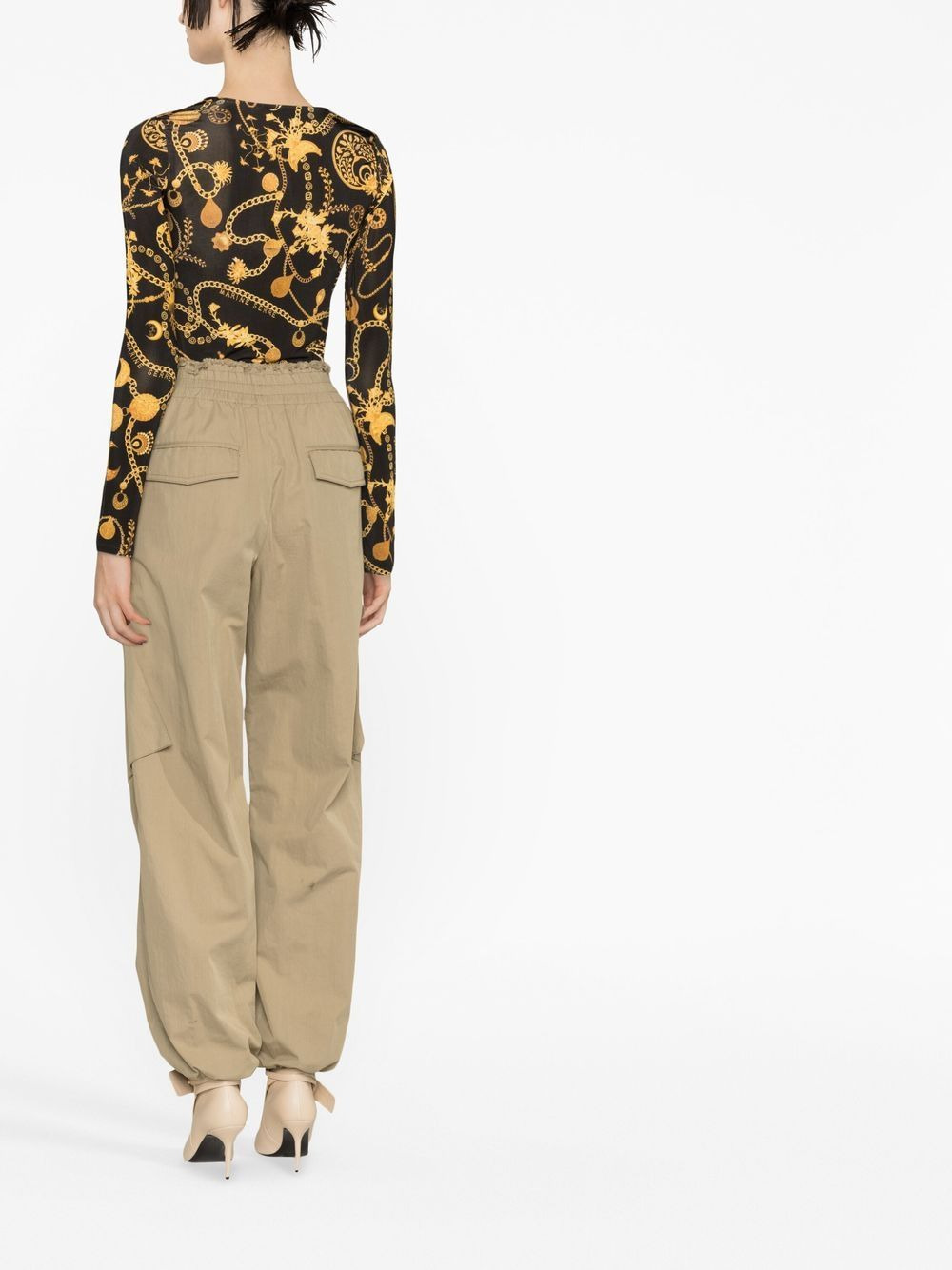 Ornament Moon-print top - 3