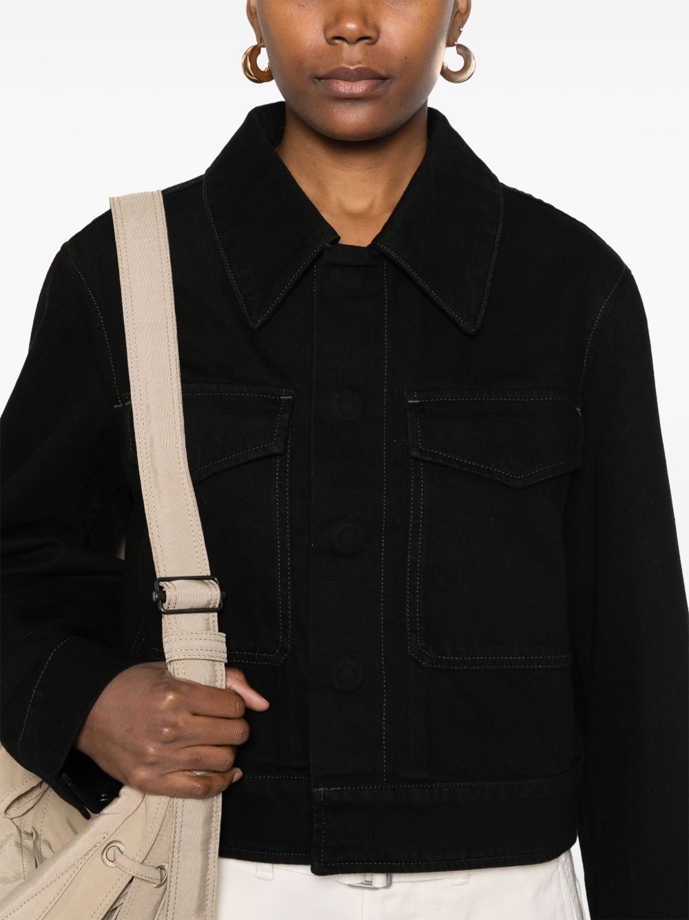 cropped jacket - 5