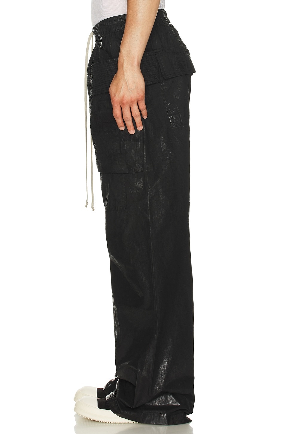 Creatch Wide Cargo Drawstring Pants - 4