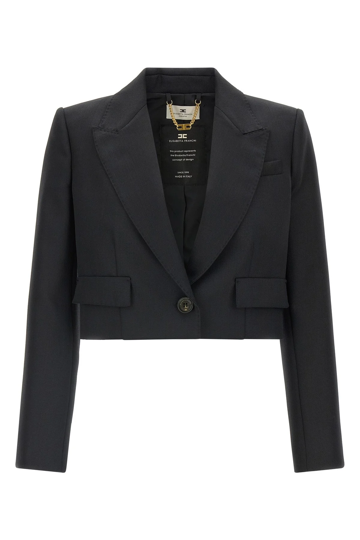 Cropped Blazer - 1