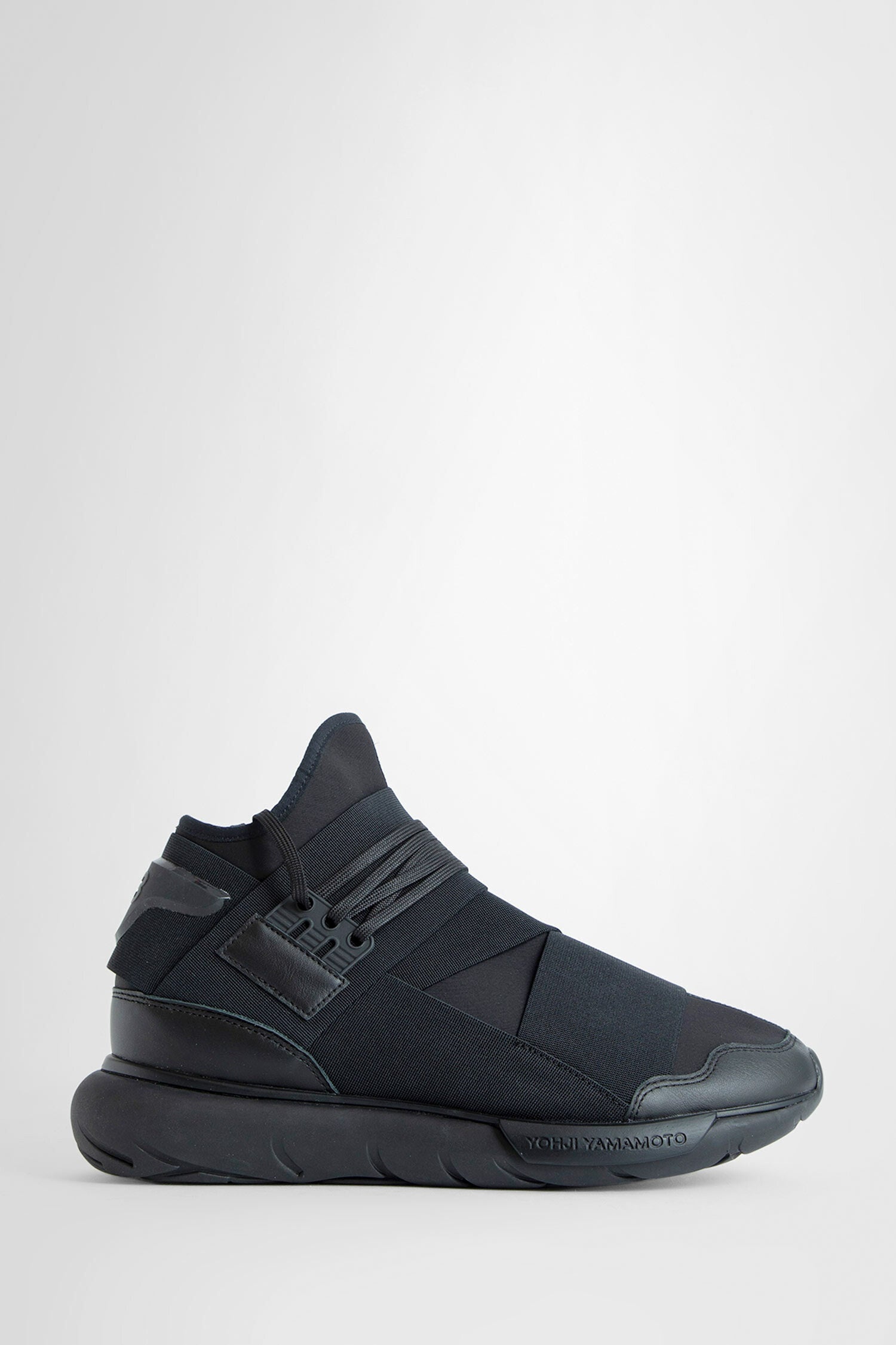 Y-3 UNISEX BLACK SNEAKERS - 1