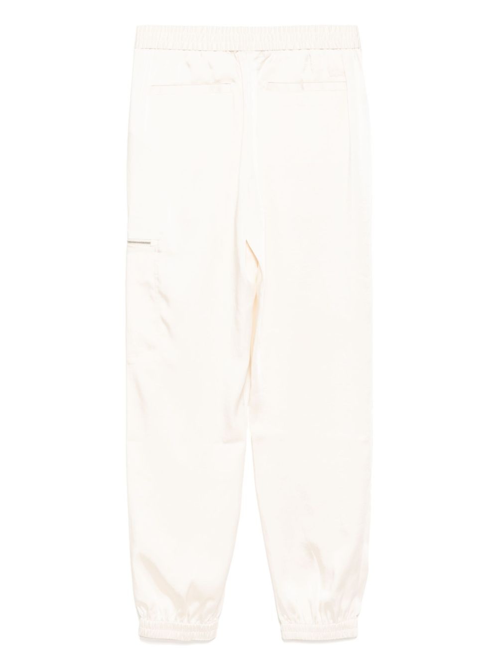 fluid zipped pocket trousers - 2