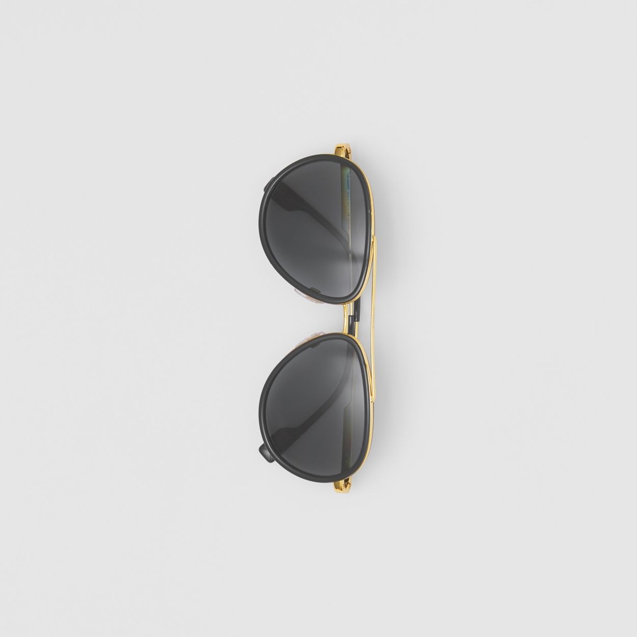 Icon Stripe Detail Pilot Sunglasses - 4