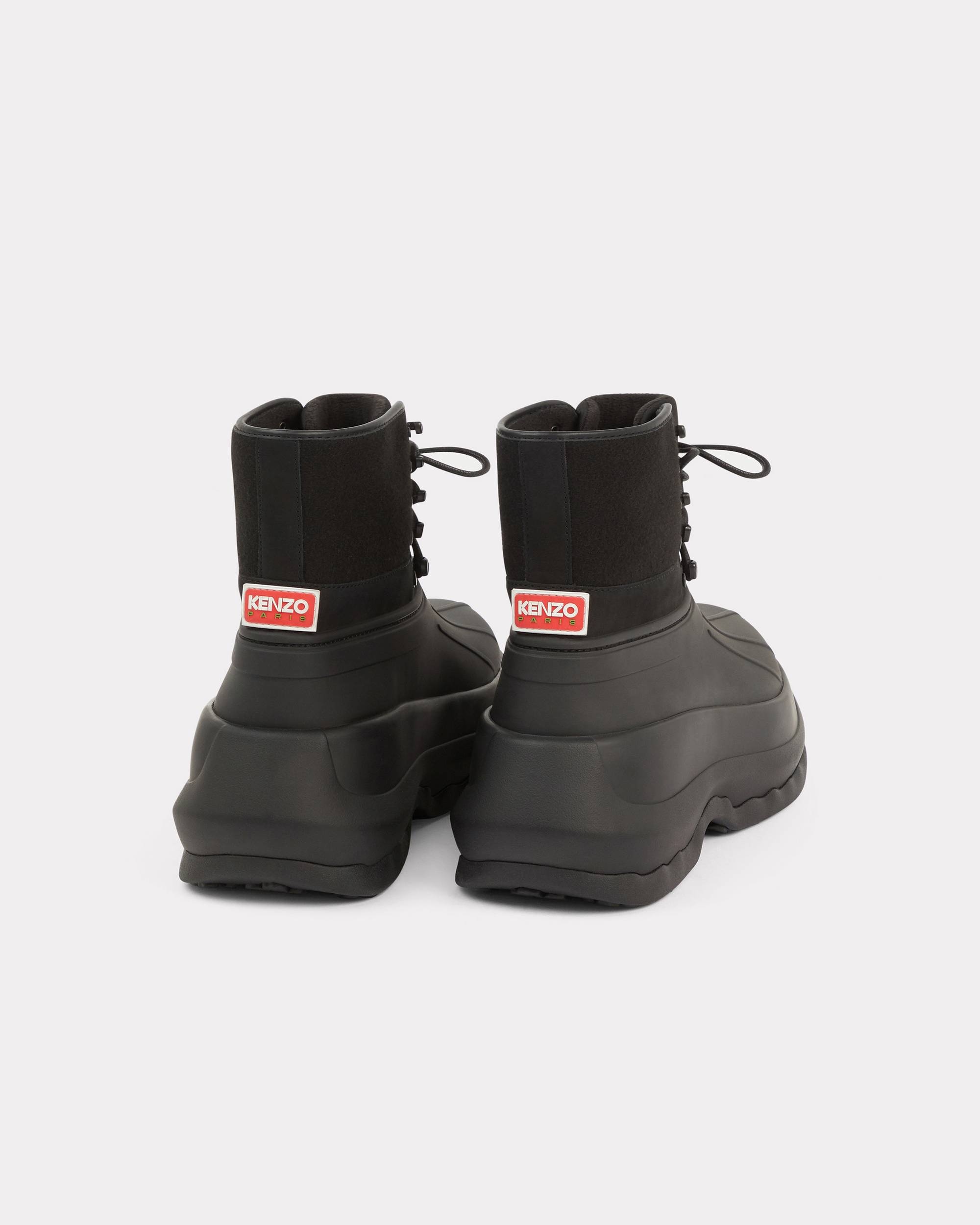 KENZO KENZO x HUNTER utilitarian ankle boots | REVERSIBLE