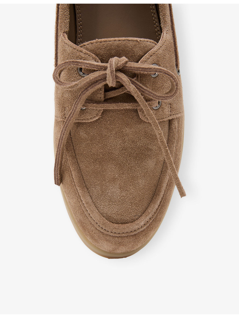 Lola Suede Boat Shoes 3