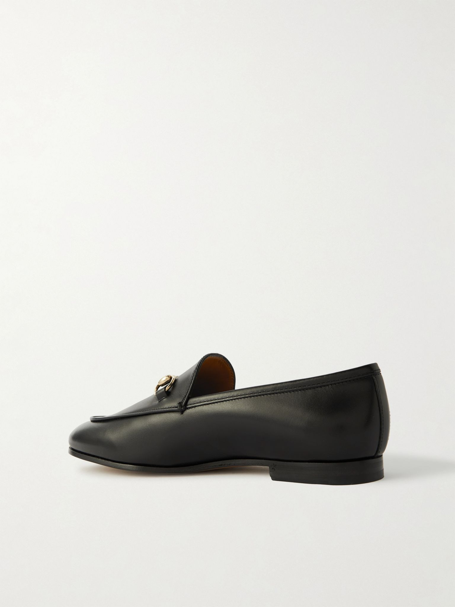 Jordaan horsebit-detailed leather loafers Black - 3