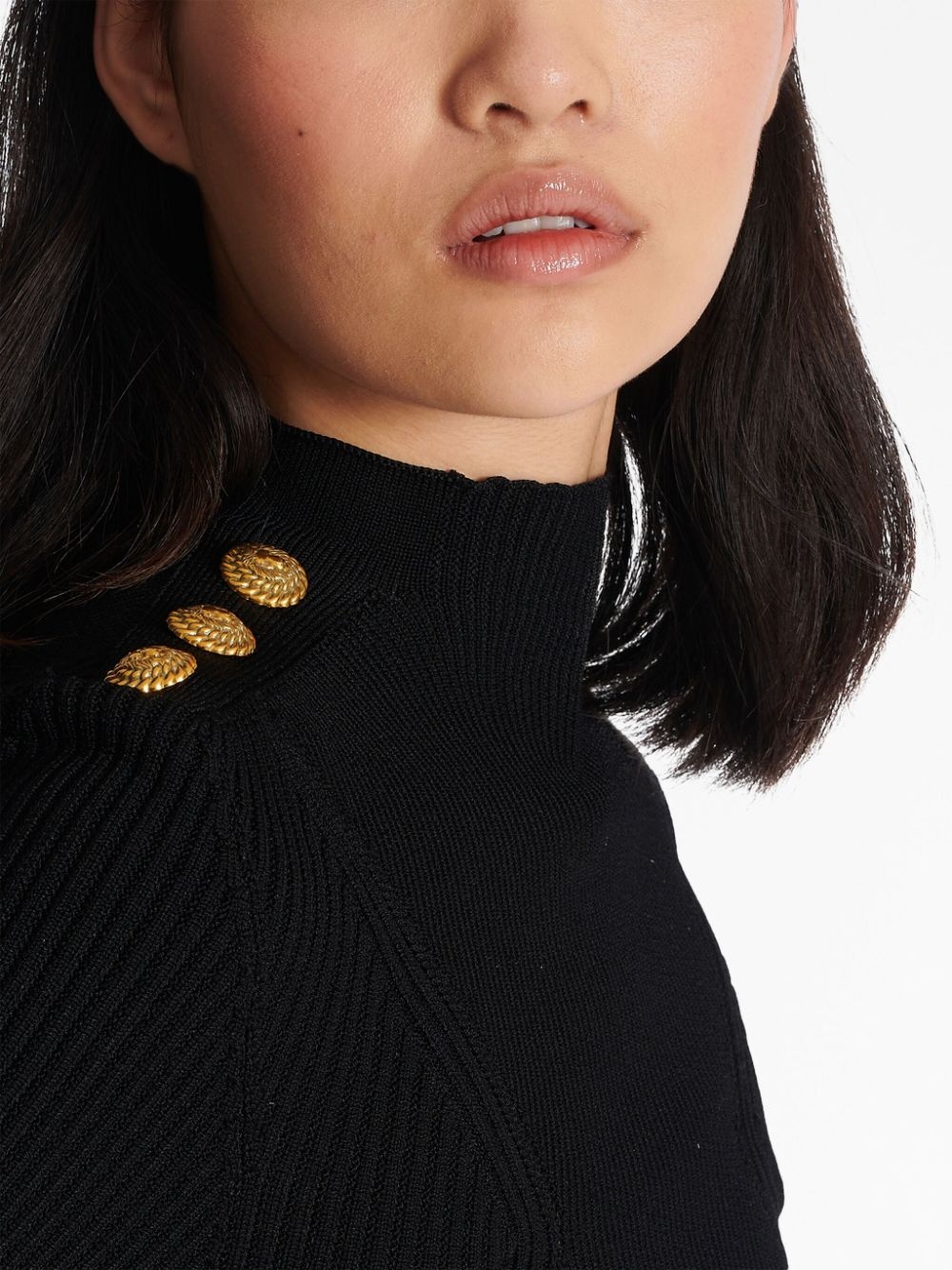 button-detail ribbed top - 7