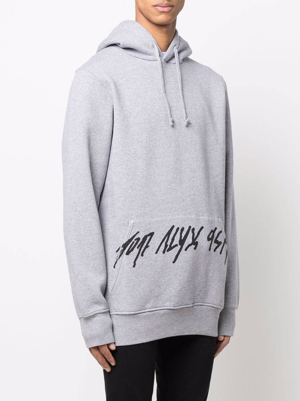 logo-print hoodie - 4