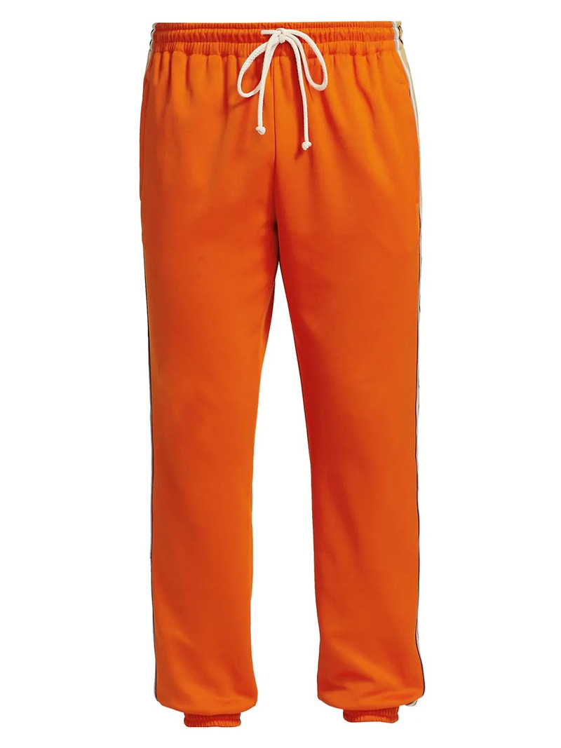 side-panel track pants - 1