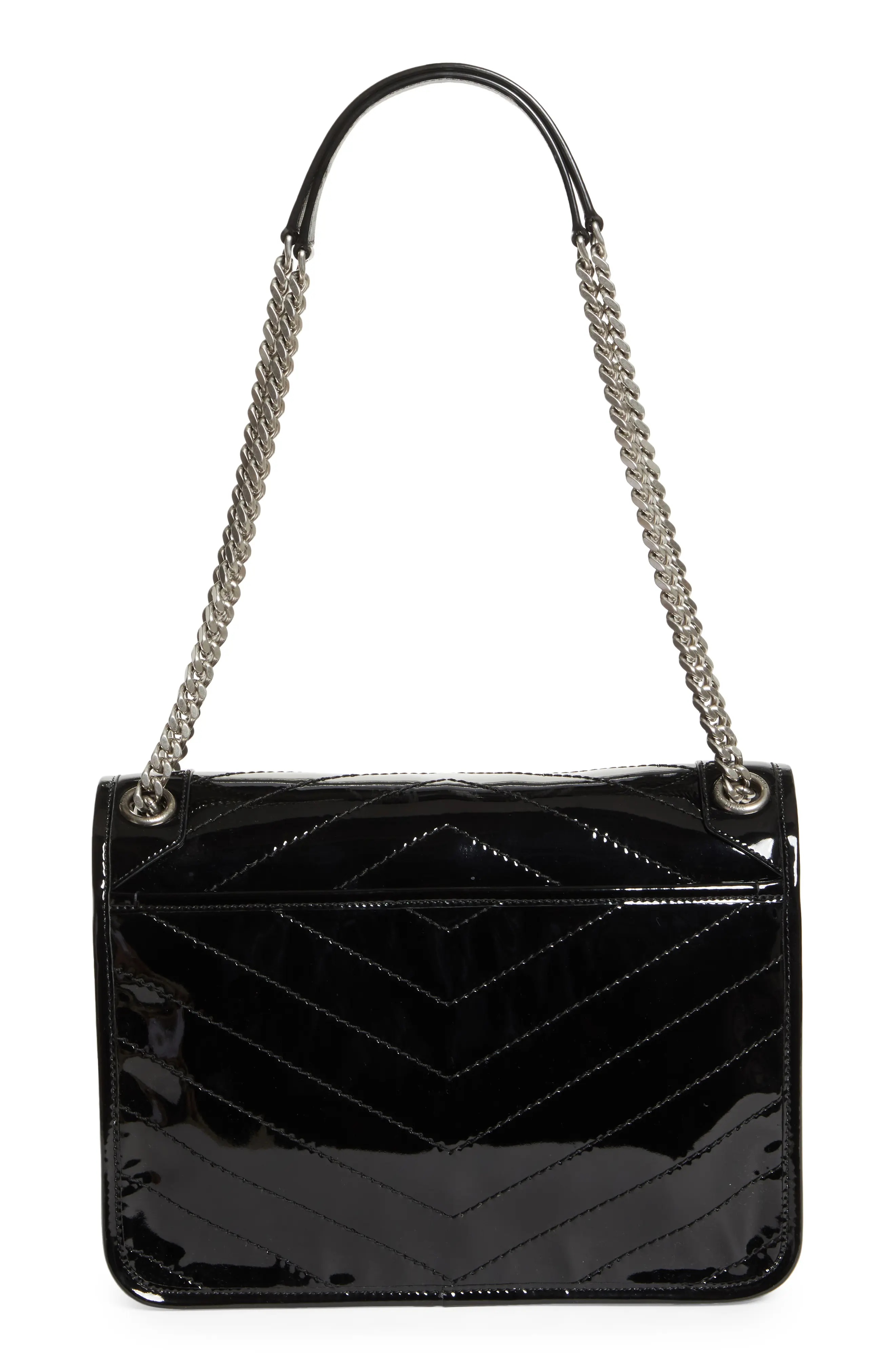 Medium Niki Patent Leather Convertible Crossbody Bag - 4