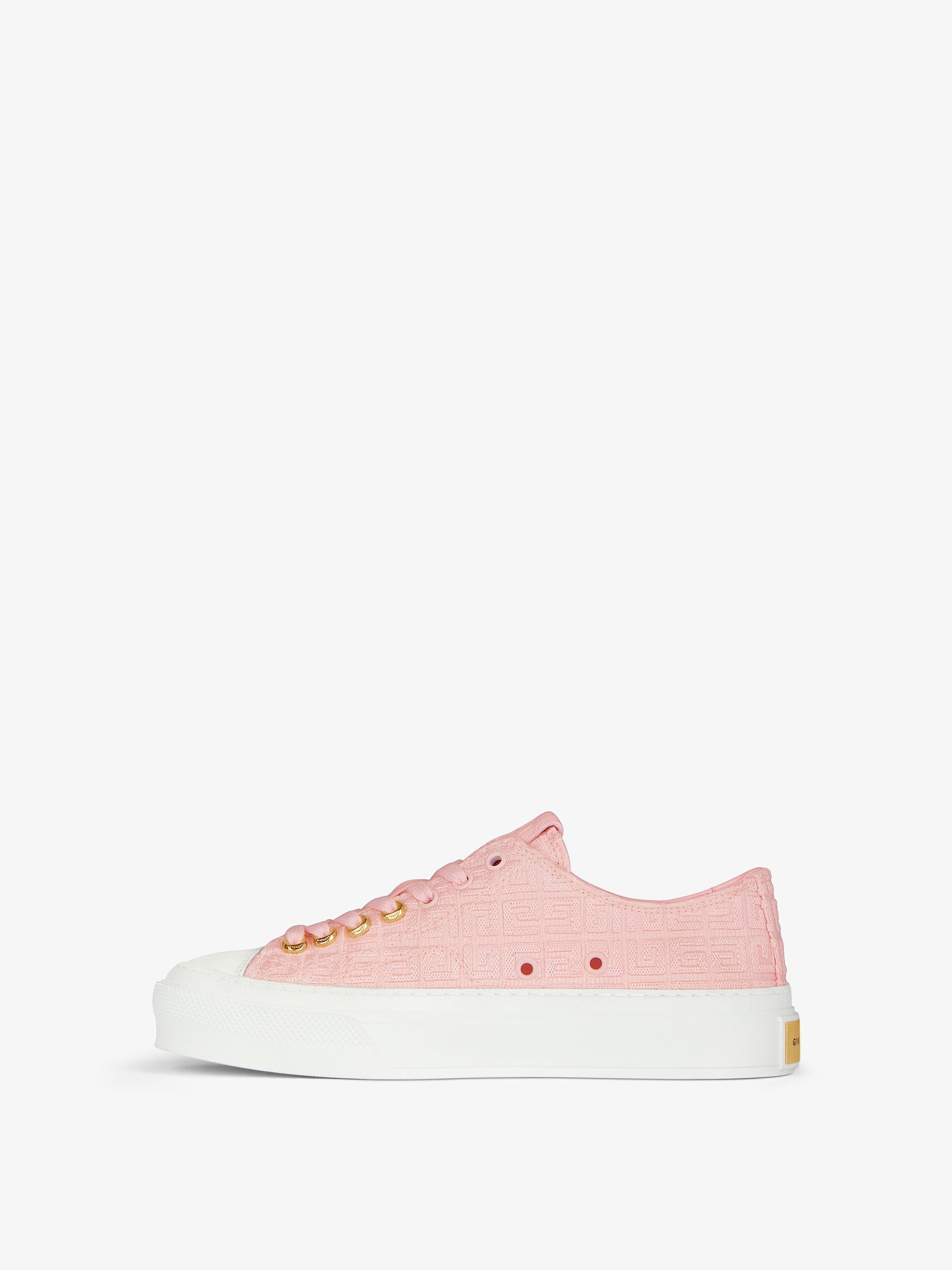 CITY SNEAKERS IN 4G EMBROIDERED CANVAS - 3