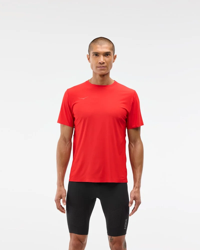 Men's Airolite Short Sleeve 2.0 Shirt in Vermillion - 1