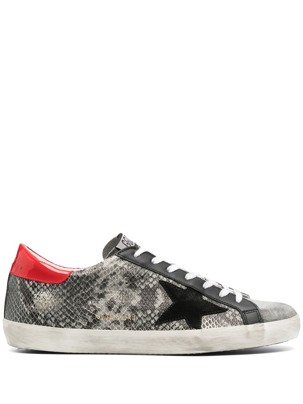 Super-Star python print sneakers - 1