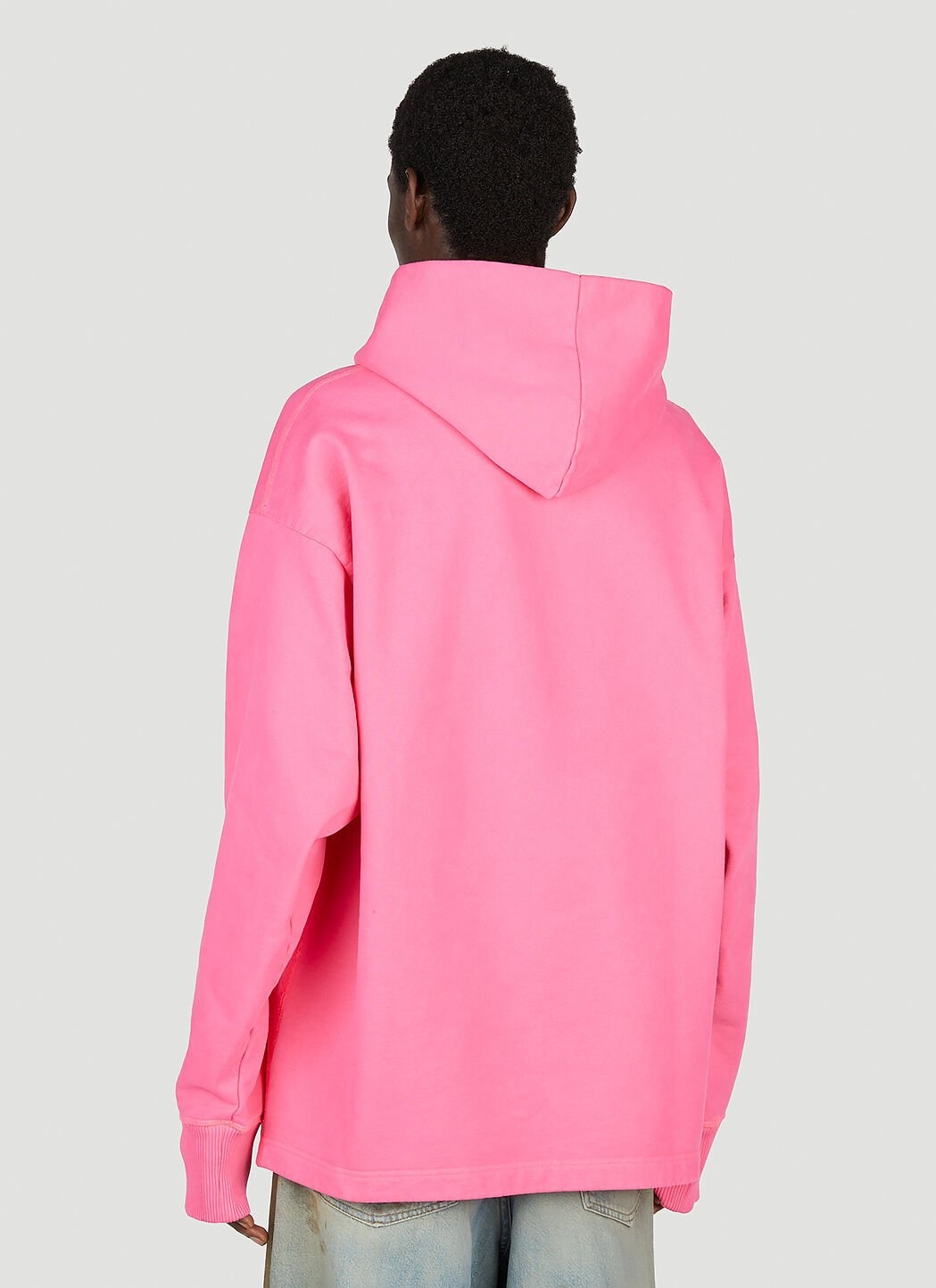 Acne Studios Men Logo Hooded Sweatshirt - 4