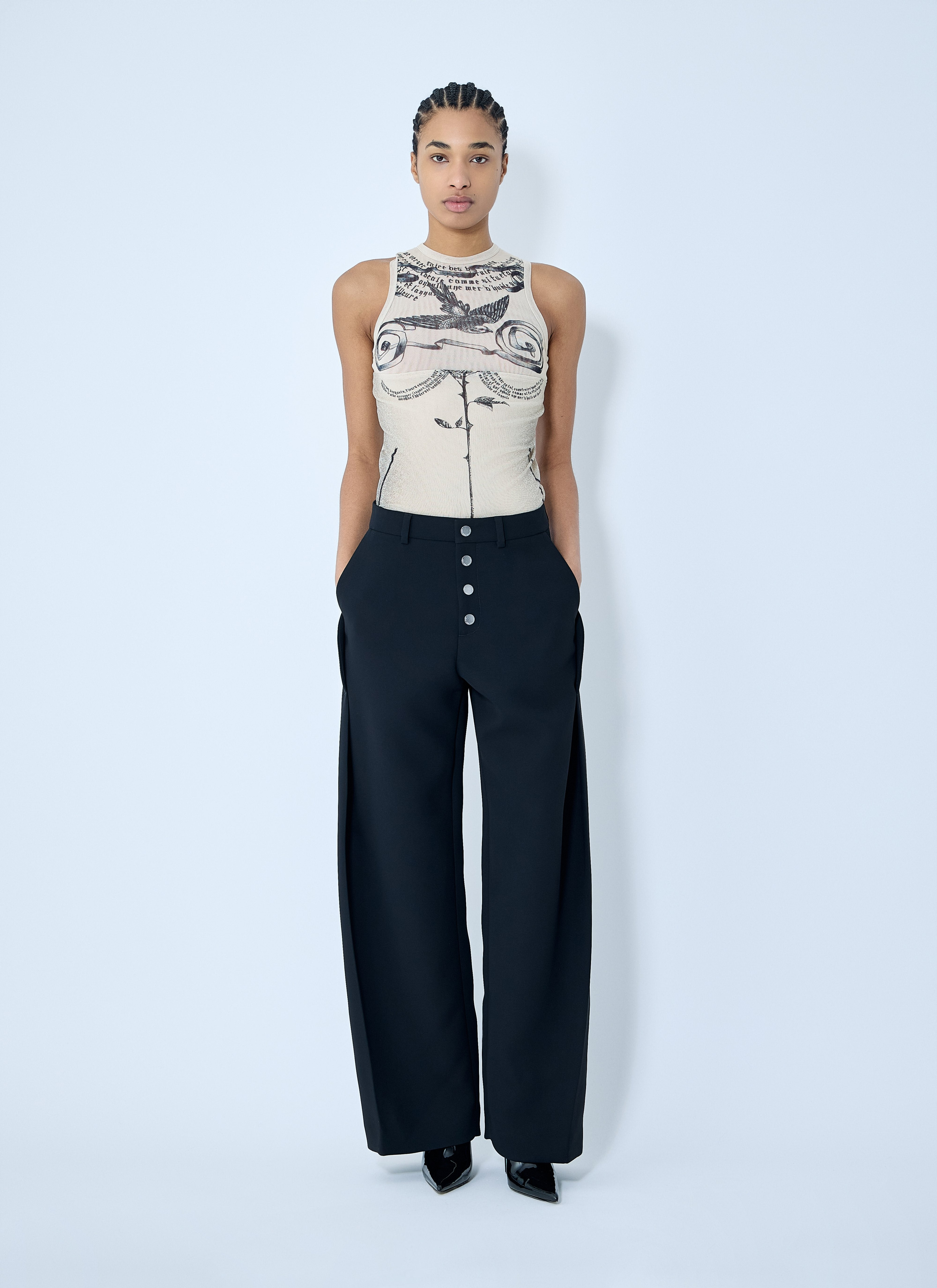 Jean Paul Gaultier Women Sculptural Pants - 2