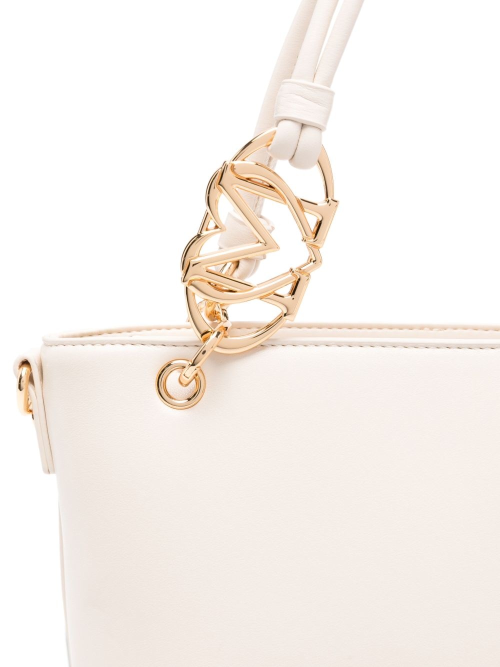 chain-link handle tote bag - 4