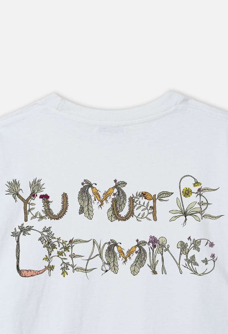 John Elliott GARDEN RIVIERA CROPPED TEE outlook