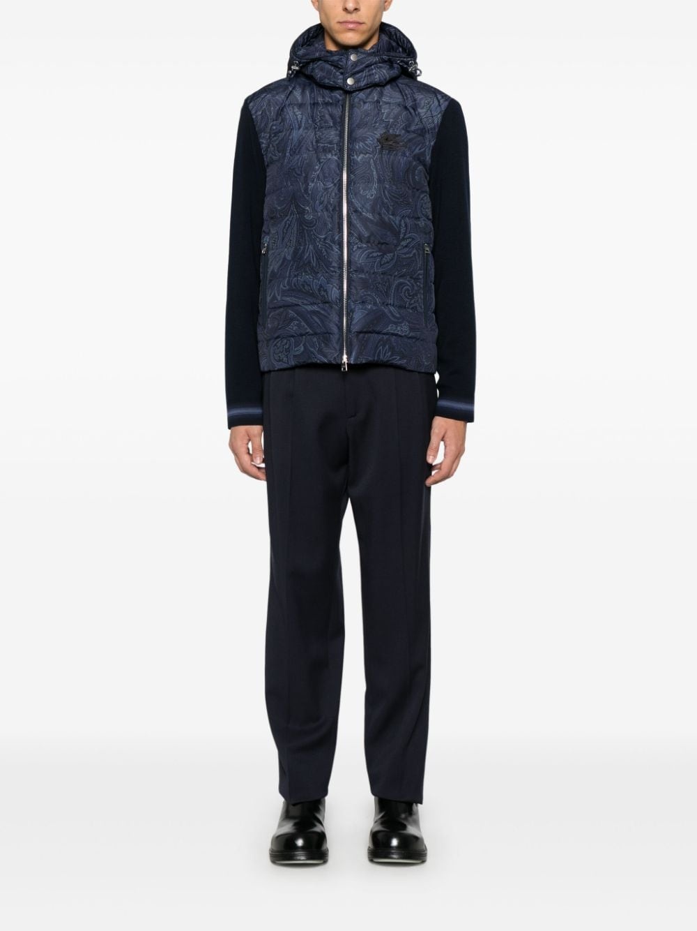 paisley-print jacket - 2