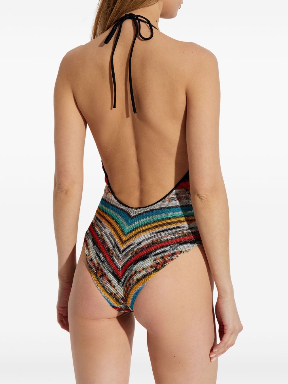 striped swimsuit - 4
