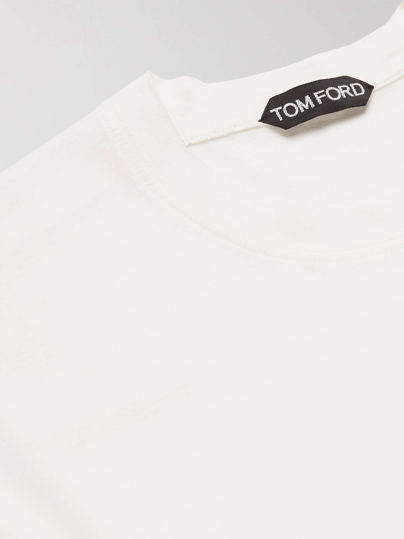 Lyocell and Cotton-Blend Jersey T-Shirt - 6
