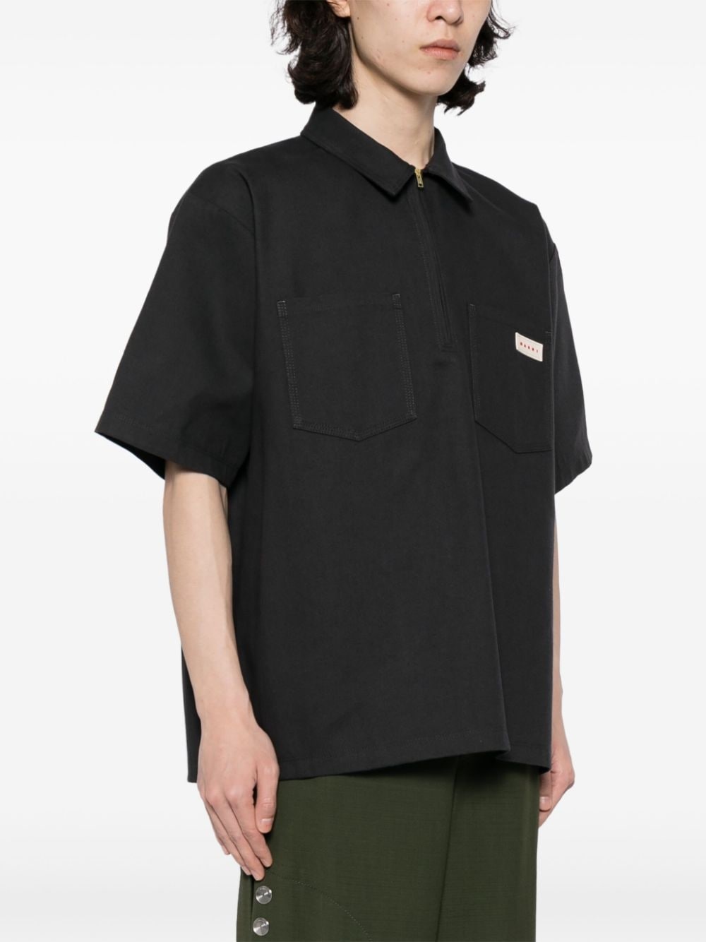 chest-pocket shirt - 3