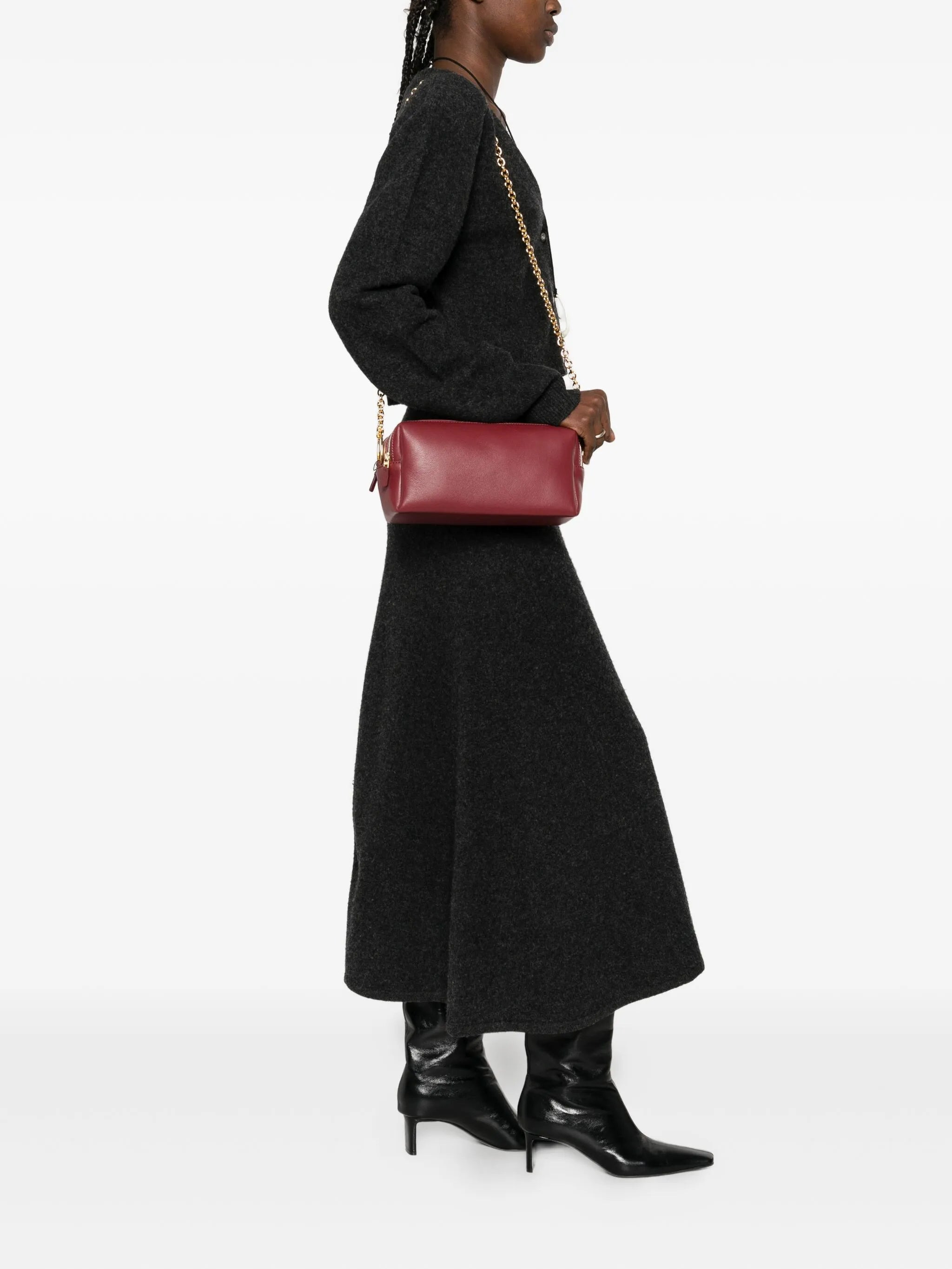 Elleme Small Trousse Chain-strap Leather Crossbody Bag - 2