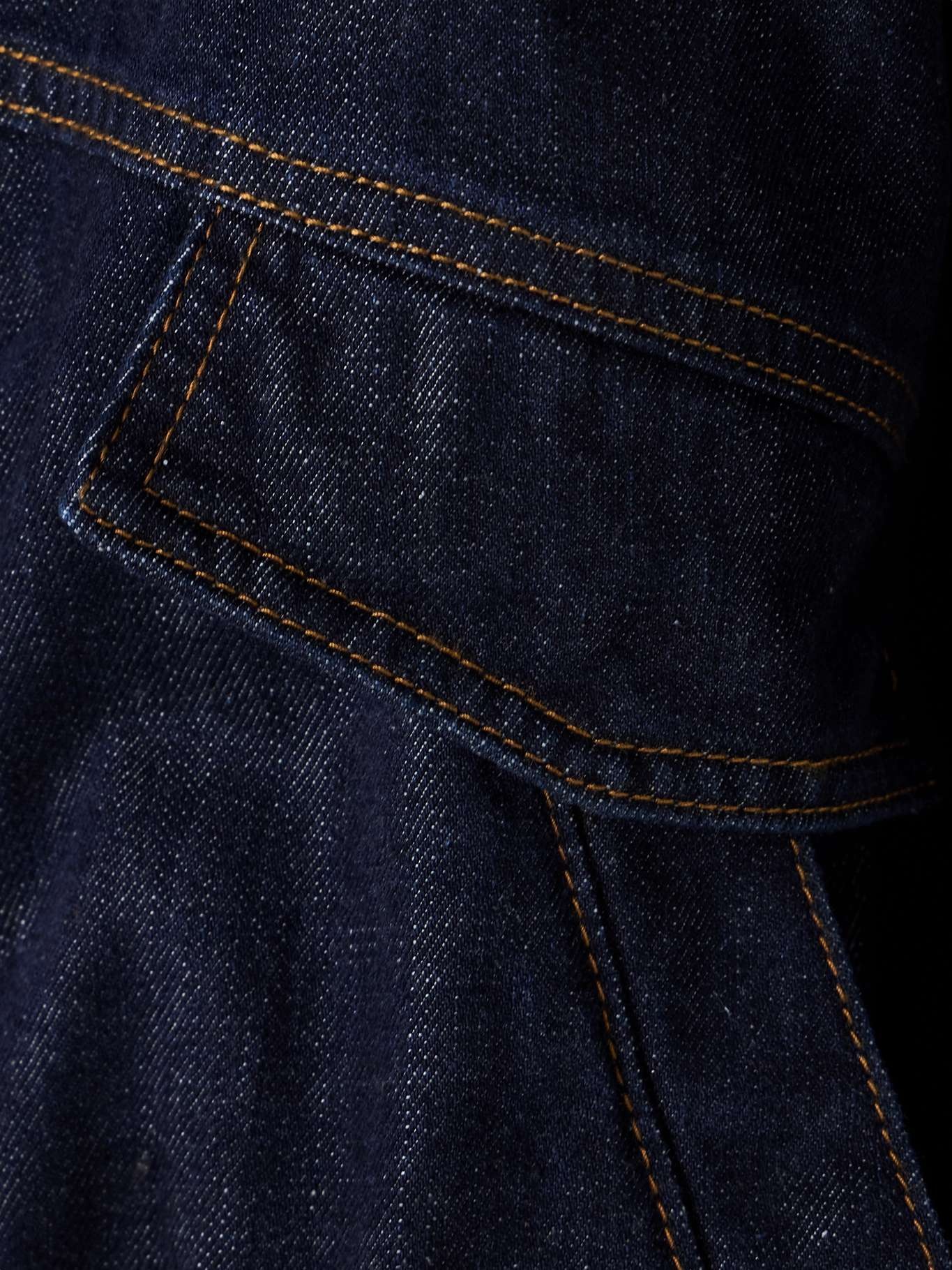 Denim bomber  jacket Blue - 5