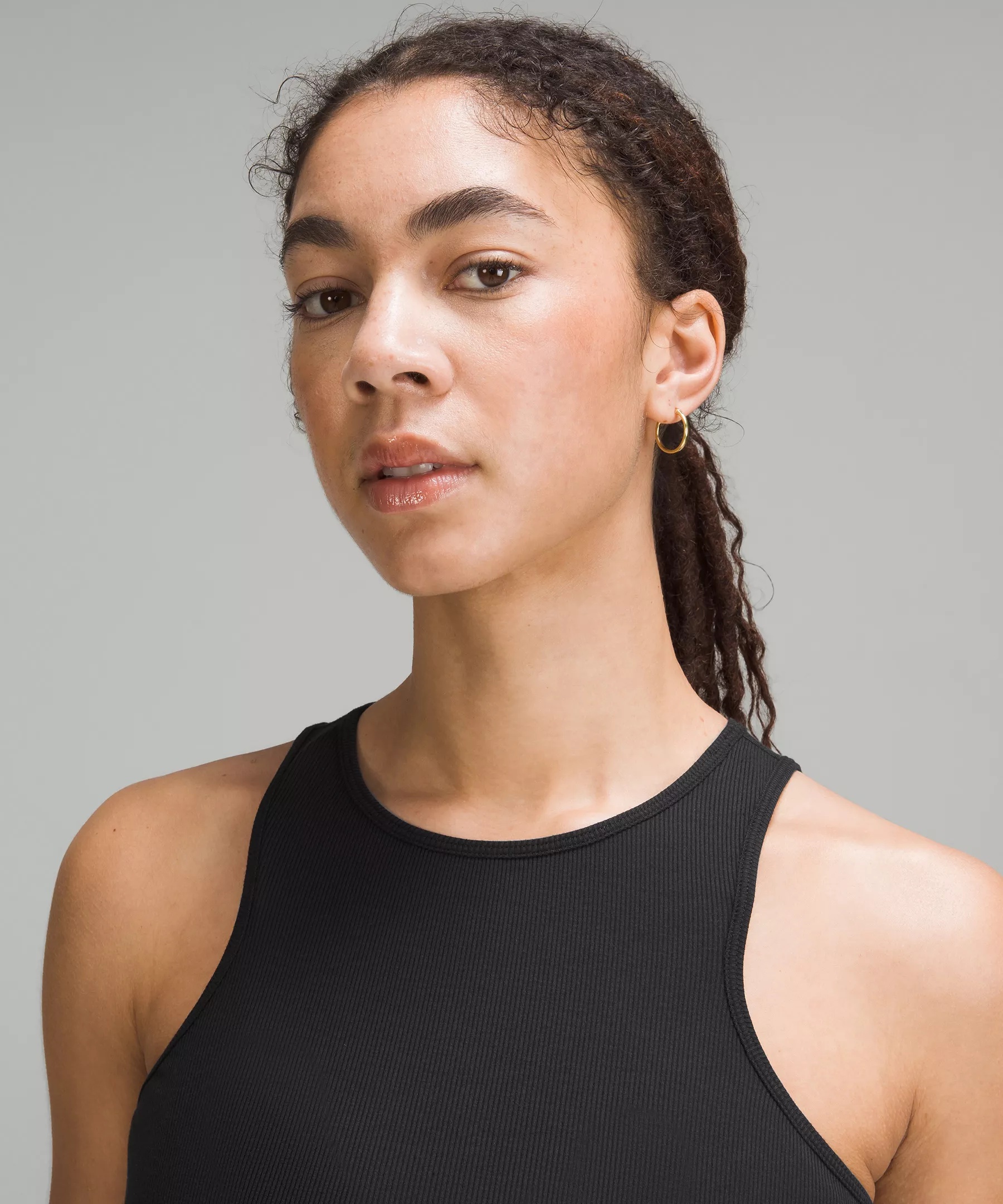 Modal Silk Twist-Back Yoga Tank Top - 4
