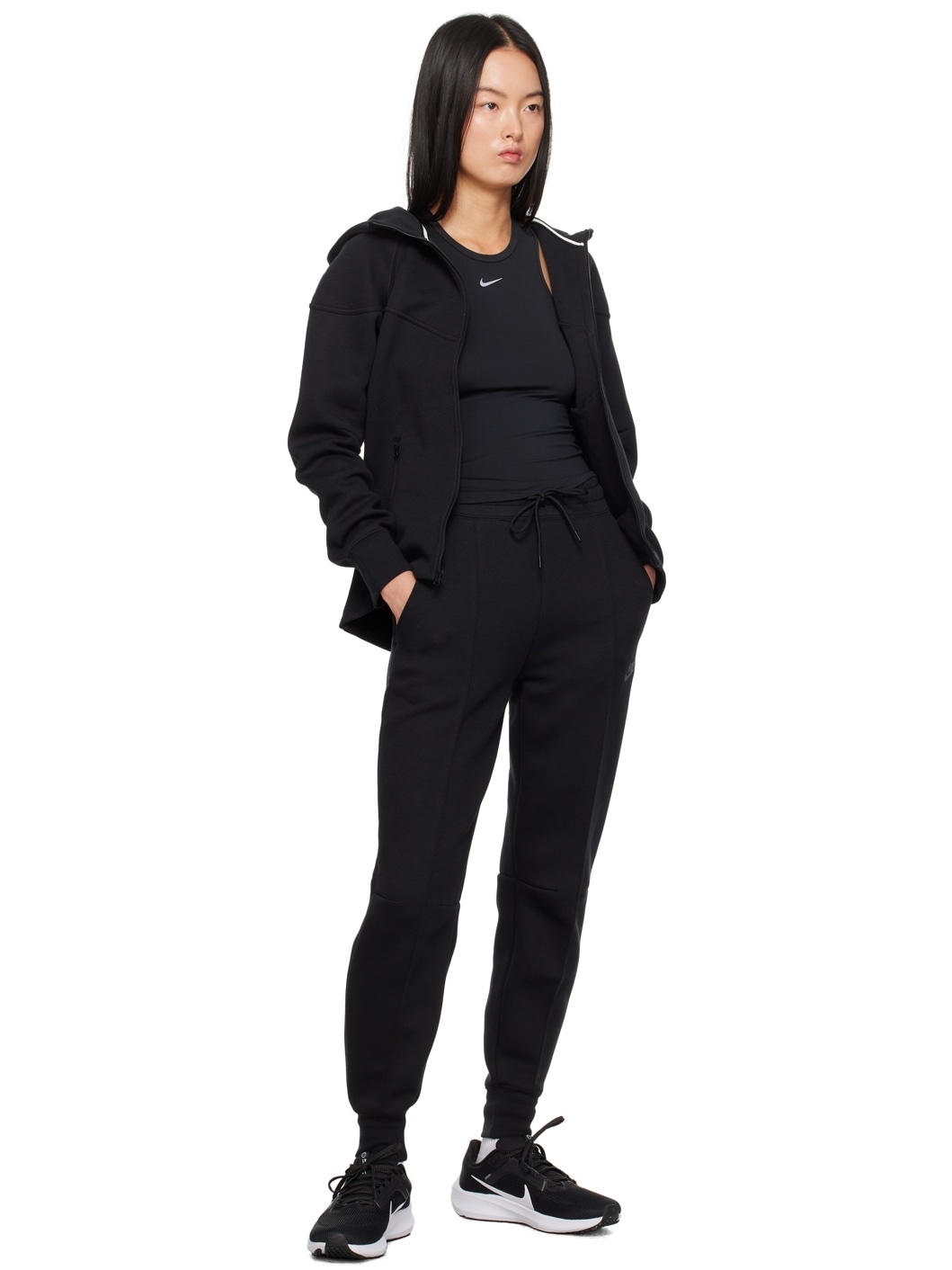 Black Lightweight Lounge Pants - 4