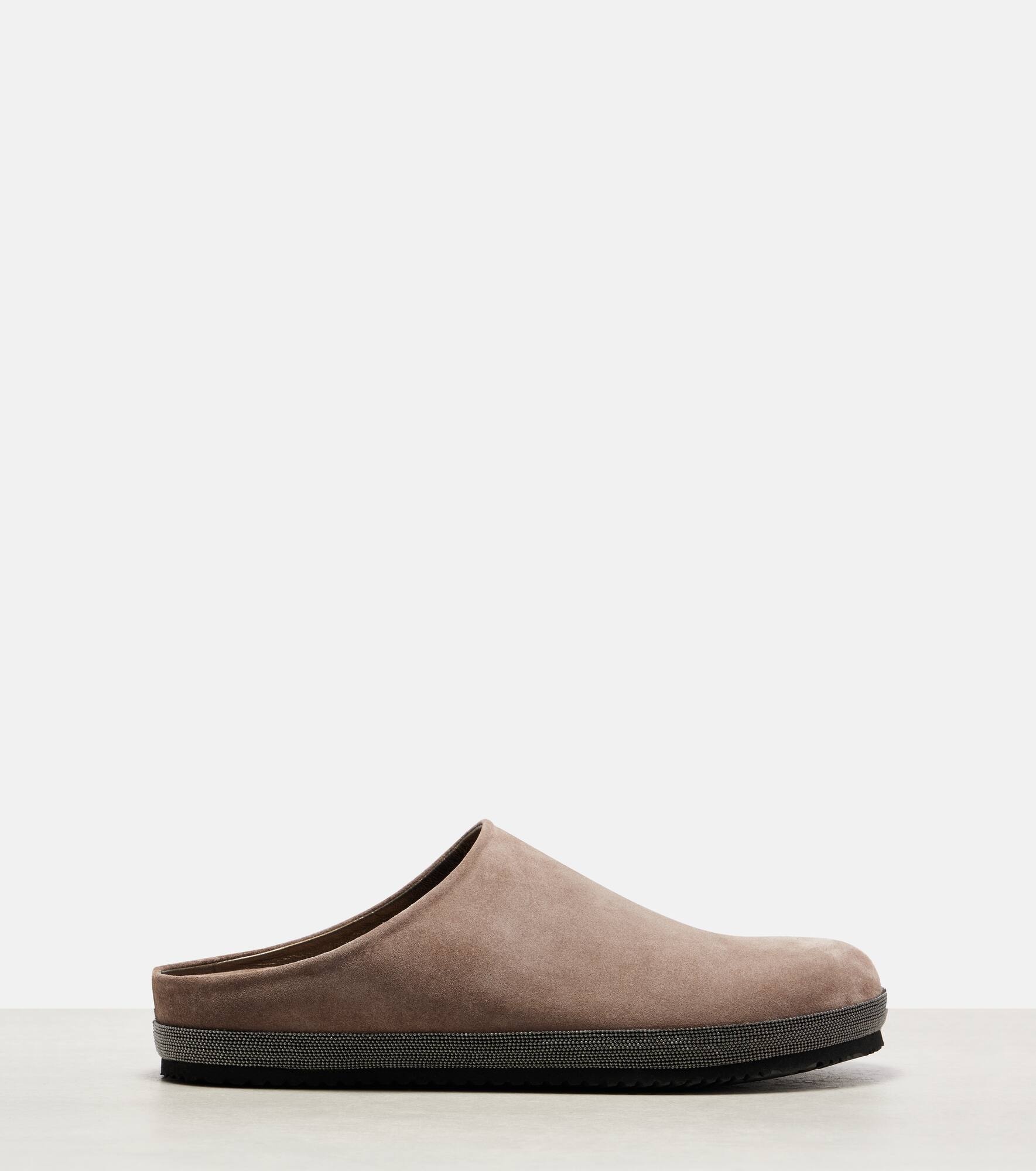 Monili suede clogs - 4