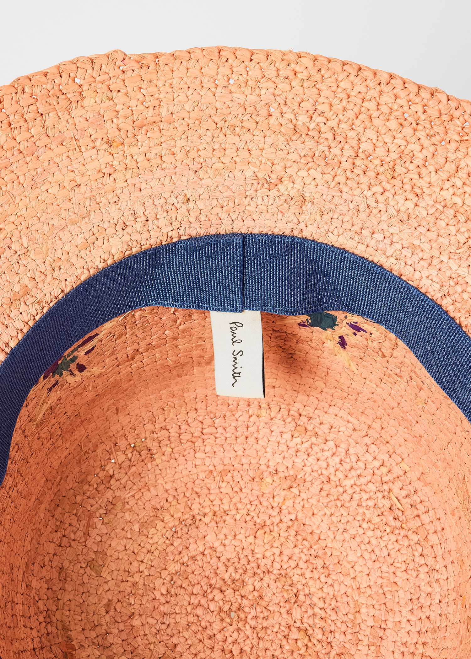 Pale Pink 'Sunflare Stars' Straw Hat - 3