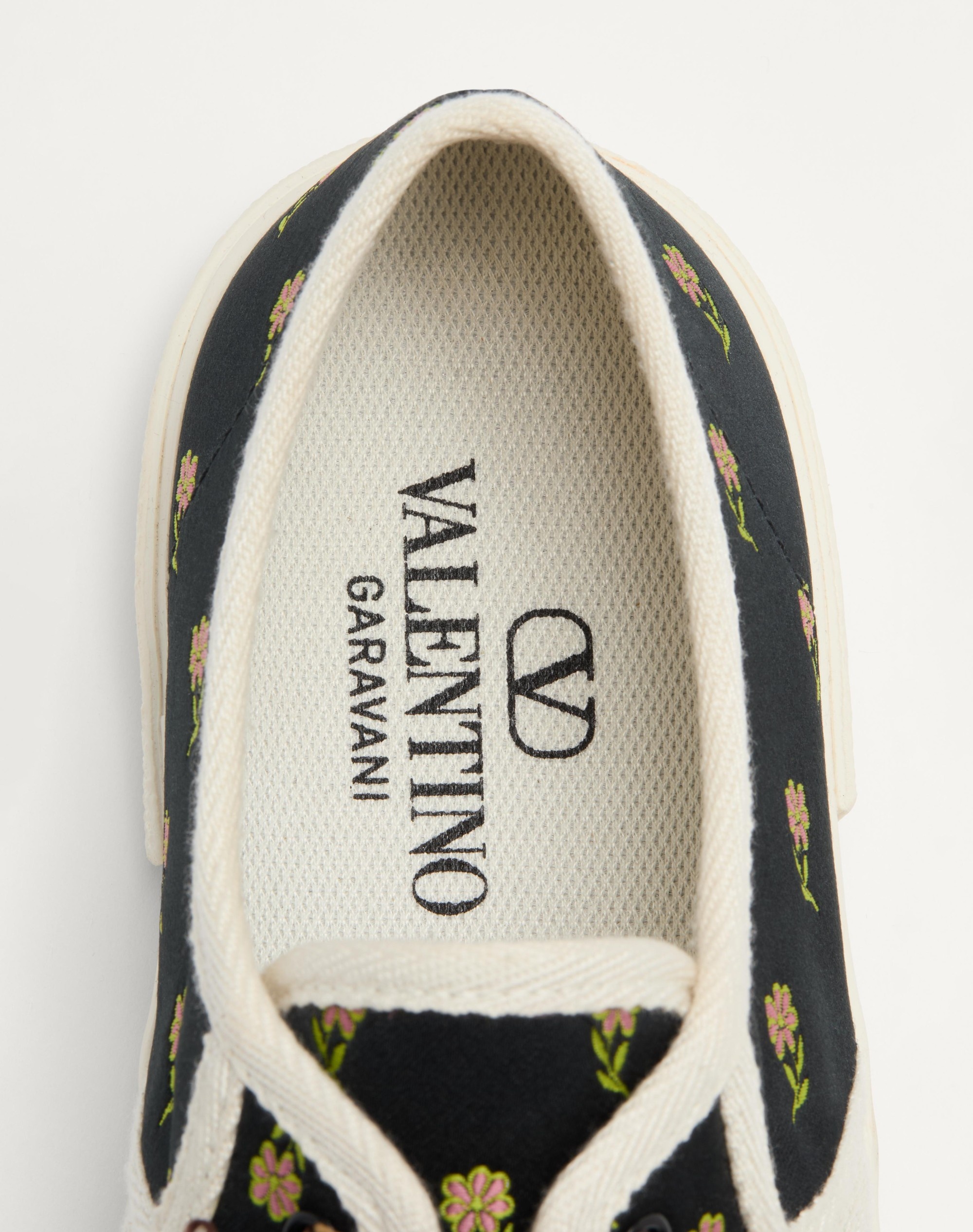BAY BY BAY SNEAKERS IN PAPIER FLORAL FABRIC - 4