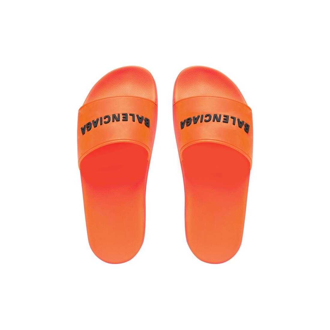 Men's Pool Slide Sandal in Fluo Orange - 5