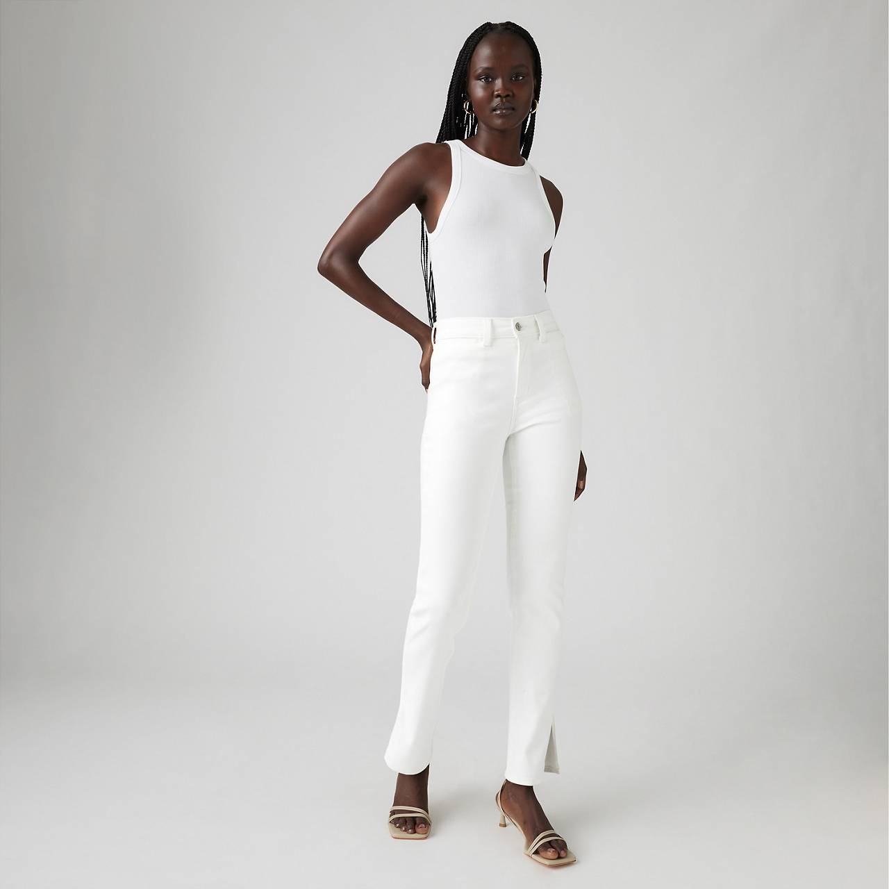 TAILORED 724 HIGH RISE STRAIGHT WOMEN'S JEANS - 3