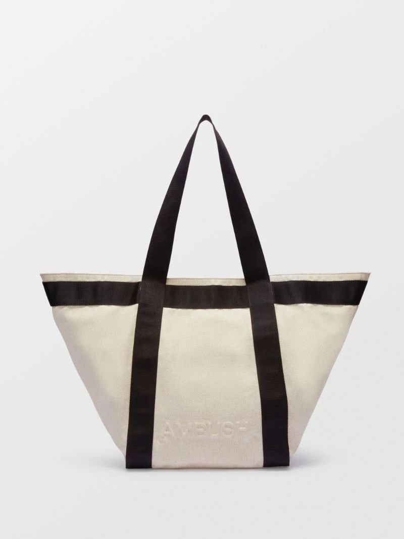 EMBOSS LOGO MEDIUM TOTE - 1