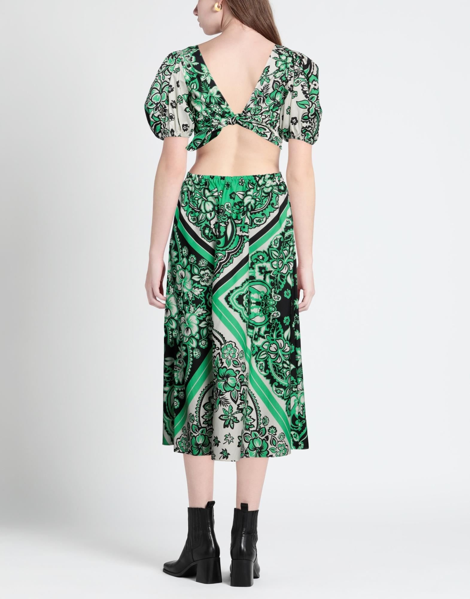 Green Women's Midi Dress - 4
